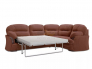Угловой диван Квин 6 Ultra Nut левый