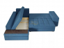 Угловой диван Жардин 3 Lunar Navy левый