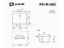 Мойка Practik PR-M 490-004 черный оникс