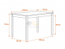 Обеденный комплект Соната Sonata dining set антик/чёрный
