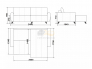 Угловой диван Маркланд Luma 24