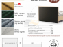Кровать с ортопедическим основанием Соно 2000х2000 мм