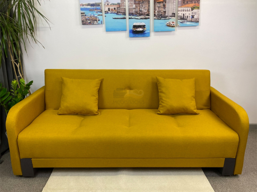 Диван Поло Комфорт с подлокотниками Yellow