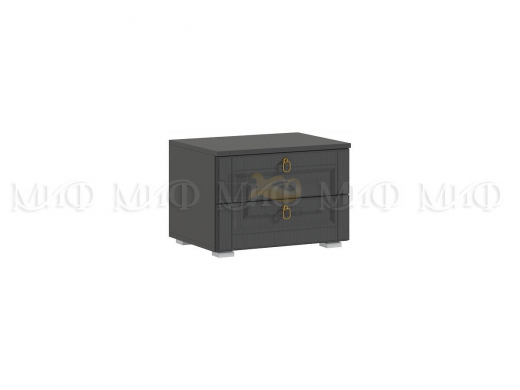 Тумбы прикроватные Престиж-1 Графит структурный - 2 шт