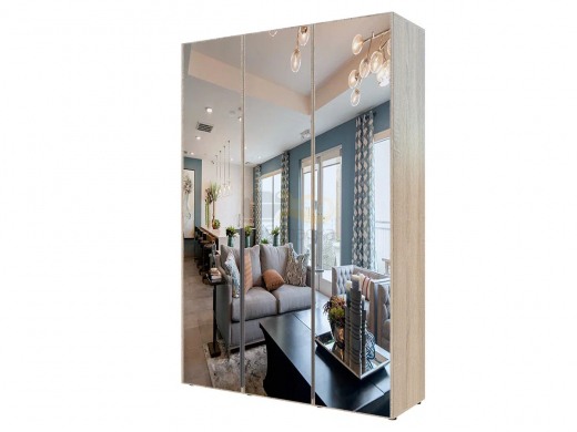 Шкаф Гранд ГШК/2-23-15-222 (двери тип 2) с тремя зеркалами